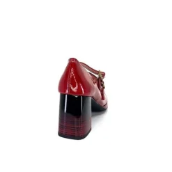 Hispanitas Hi232922 Monaco Cuir Vernis Rouge