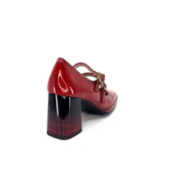 Hispanitas Hi232922 Monaco Cuir Vernis Rouge