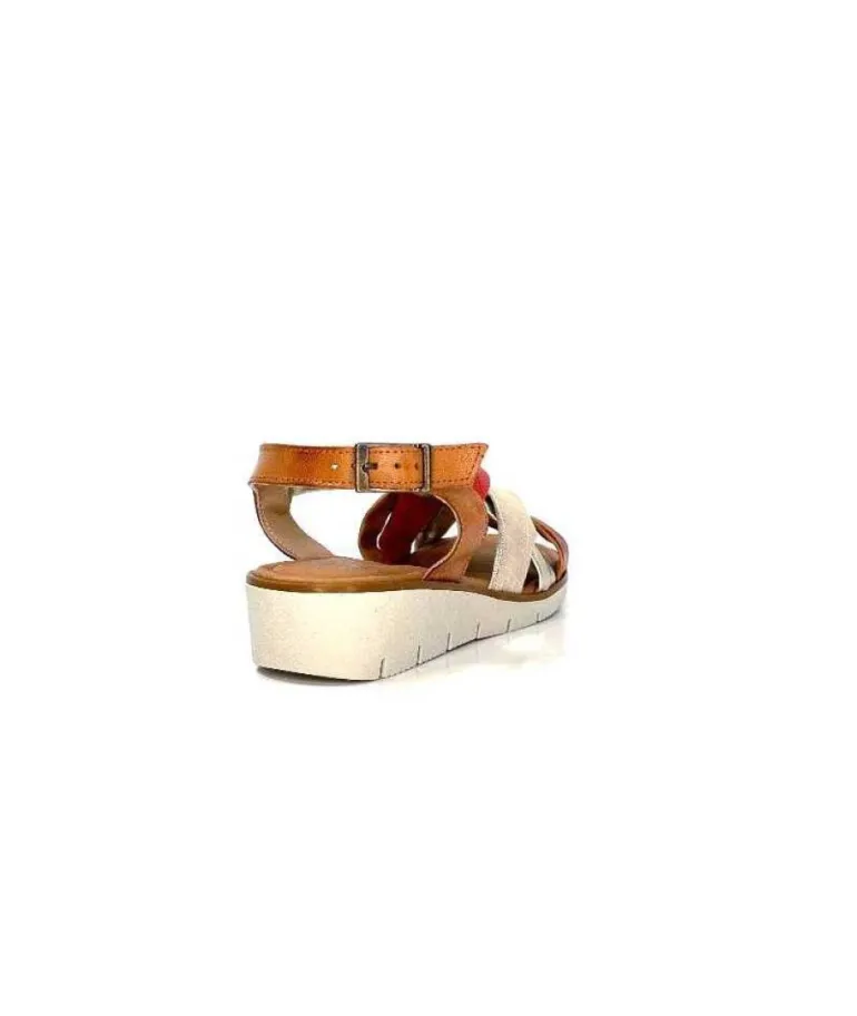 Ivoire 2146 Ceralin Cuir Rouge Marron Or