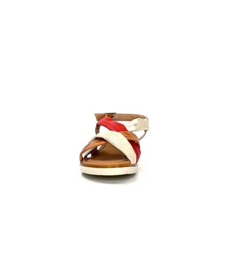Ivoire 2146 Ceralin Cuir Rouge Marron Or