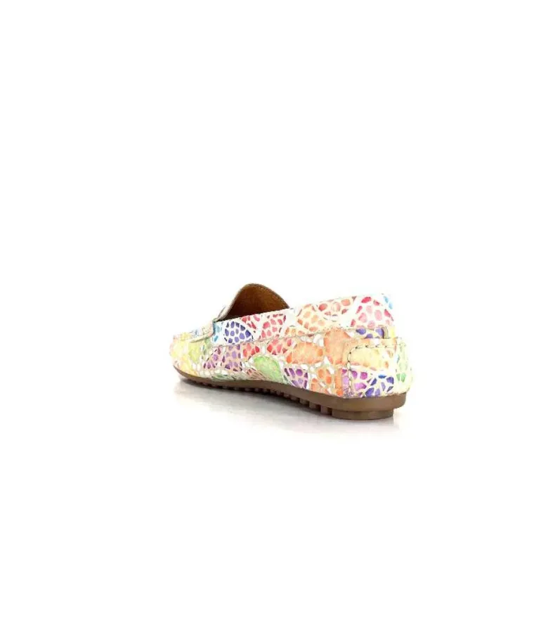 Ivoire 10322 Cuir Beige Multicolore