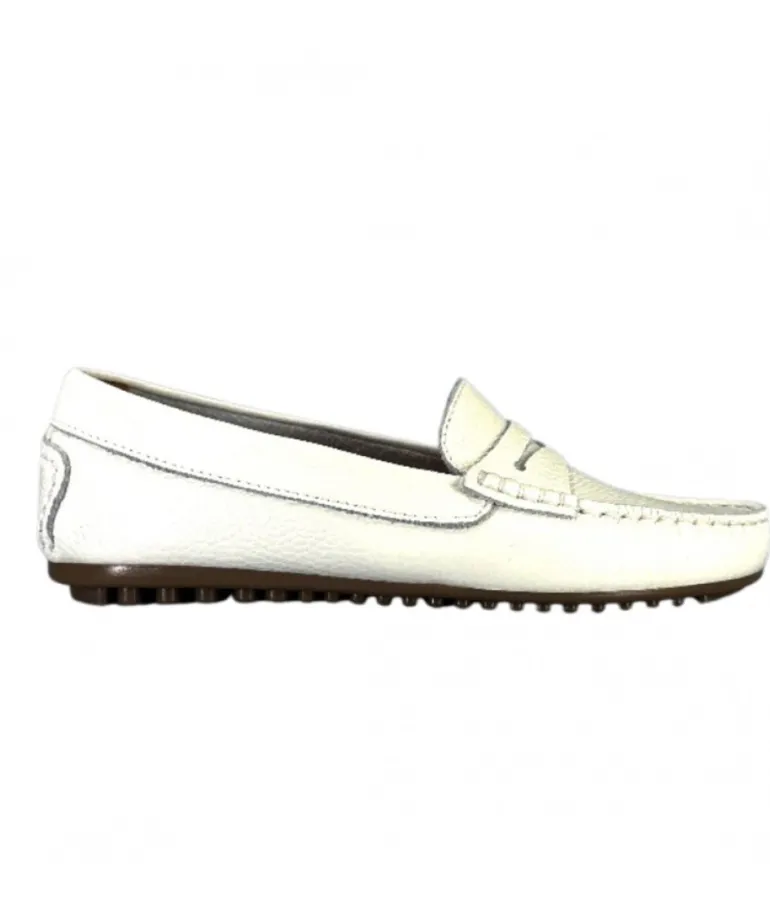 Ivoire 10322 Cuir Blanc