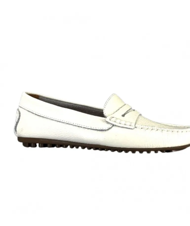 Ivoire 10322 Cuir Blanc