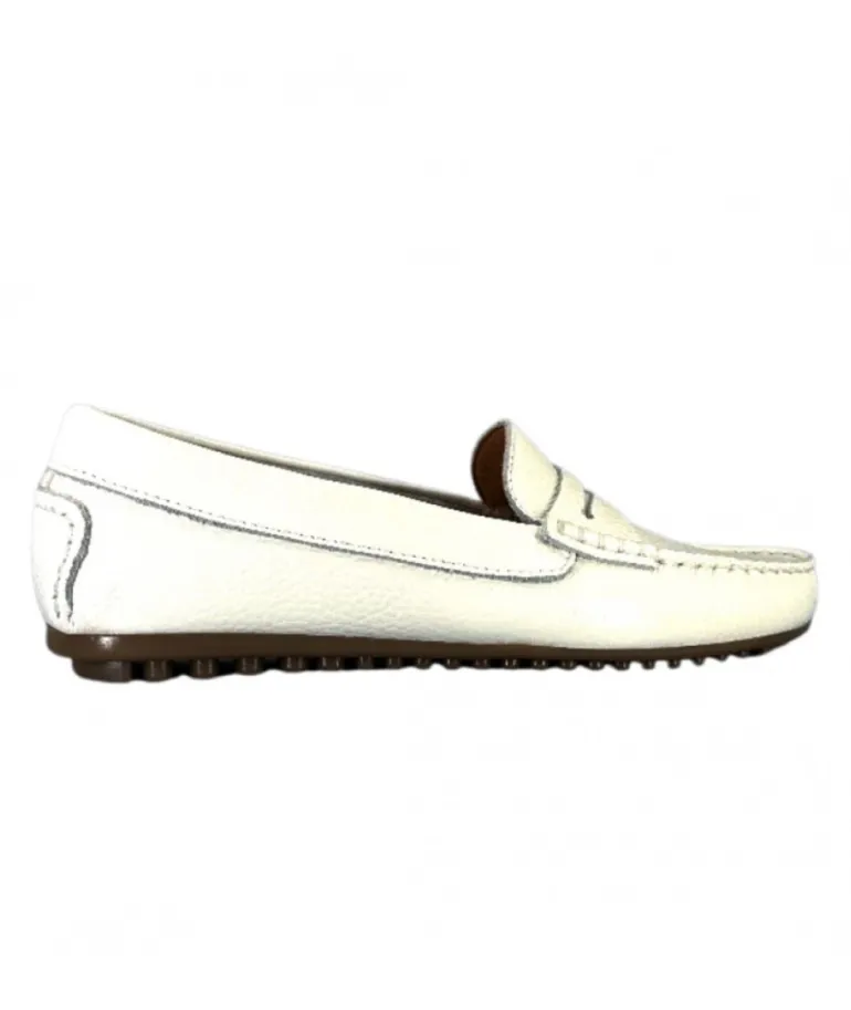 Ivoire 10322 Cuir Blanc