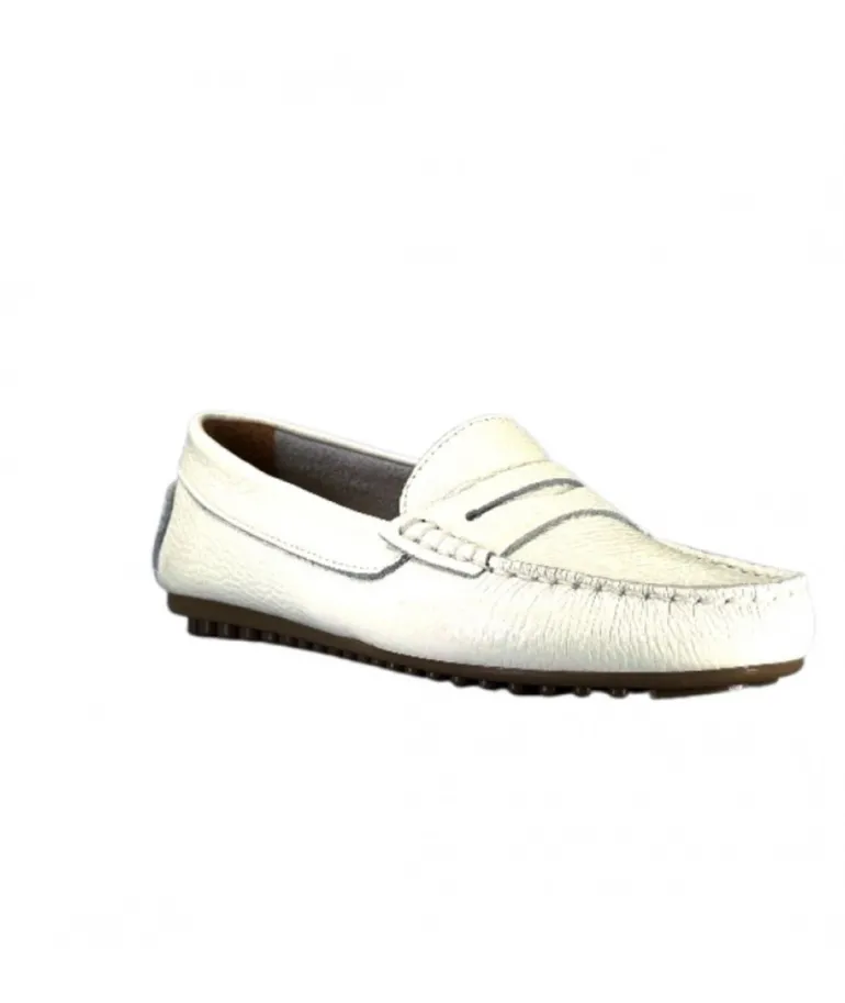 Ivoire 10322 Cuir Blanc