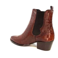 Ivoire 44447 Cuir Croco Cognac