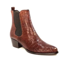 Ivoire 44447 Cuir Croco Cognac