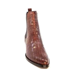 Ivoire 44447 Cuir Croco Cognac