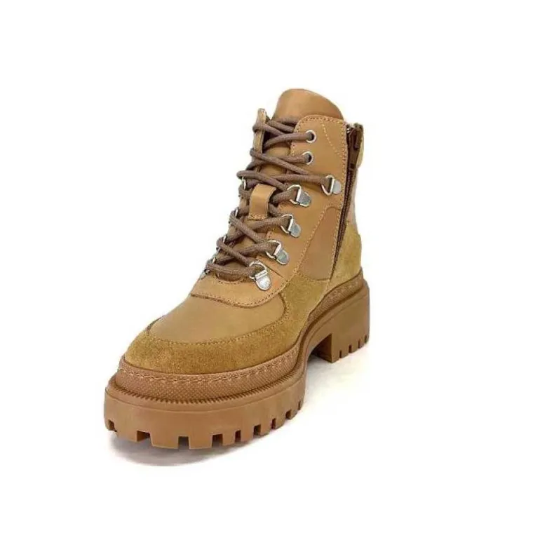 Ivoire 12301 Cuir Daim Taupe