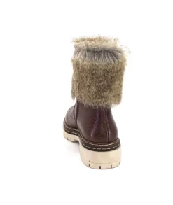 Ivoire 108523 Cuir Graine Marron