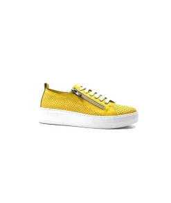 Ivoire 382.510 Cuir Jaune Moutarde