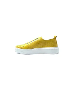 Ivoire 382.510 Cuir Jaune Moutarde