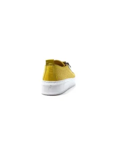 Ivoire 382.510 Cuir Jaune Moutarde