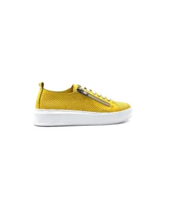 Ivoire 382.510 Cuir Jaune Moutarde