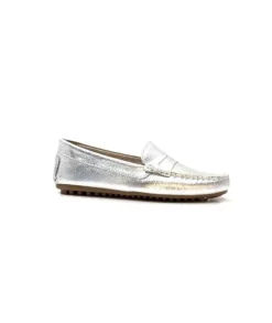 Ivoire 10322 Cuir Metal Argent