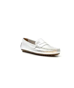 Ivoire 10322 Cuir Metal Argent