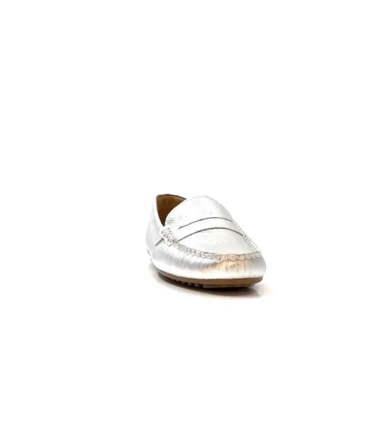 Ivoire 10322 Cuir Metal Argent