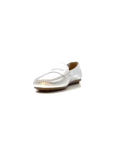 Ivoire 10322 Cuir Metal Argent