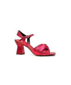 Ivoire 3716 Cuir Metal Rouge