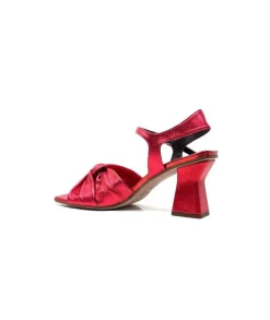 Ivoire 3716 Cuir Metal Rouge