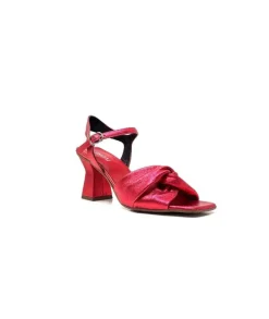 Ivoire 3716 Cuir Metal Rouge