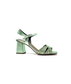 Ivoire 3711 Cuir Metal Vert