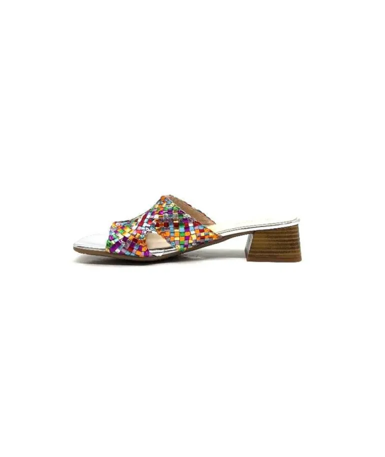 Ivoire 23041 Cuir Multicolore