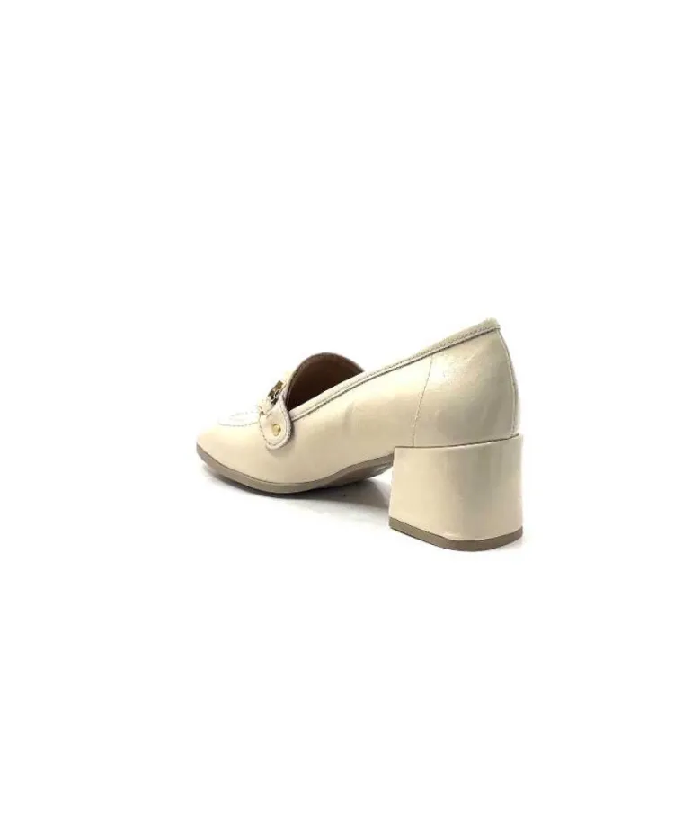 Ivoire 9575845 Cuir Vernis Beige