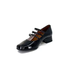 Ivoire 710 Cuir Vernis Noir