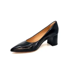 Ivoire 1601 Cuir Vernis Noir