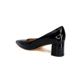 Ivoire 1601 Cuir Vernis Noir