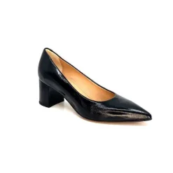 Ivoire 1601 Cuir Vernis Noir