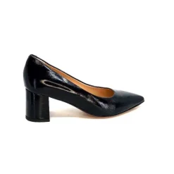 Ivoire 1601 Cuir Vernis Noir