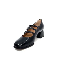 Ivoire 4145 Cuir Vernis Noir