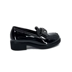 Ivoire 844926 Cuir Vernis Noir