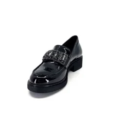 Ivoire 844926 Cuir Vernis Noir