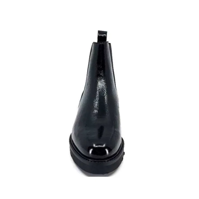 Ivoire 99504 Cuir Vernis Noir