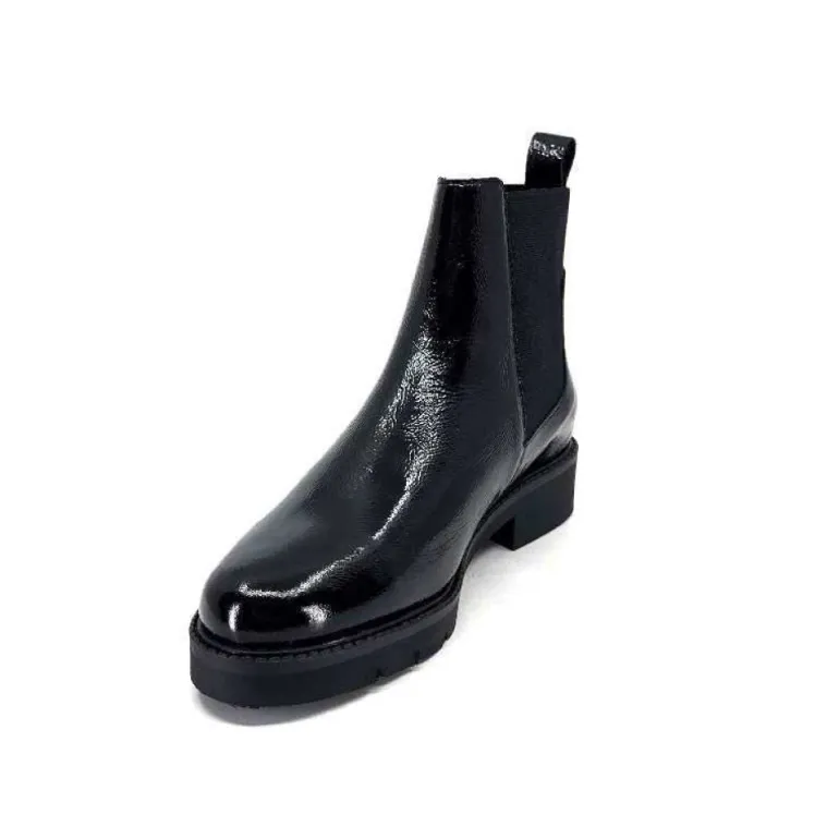 Ivoire 99504 Cuir Vernis Noir