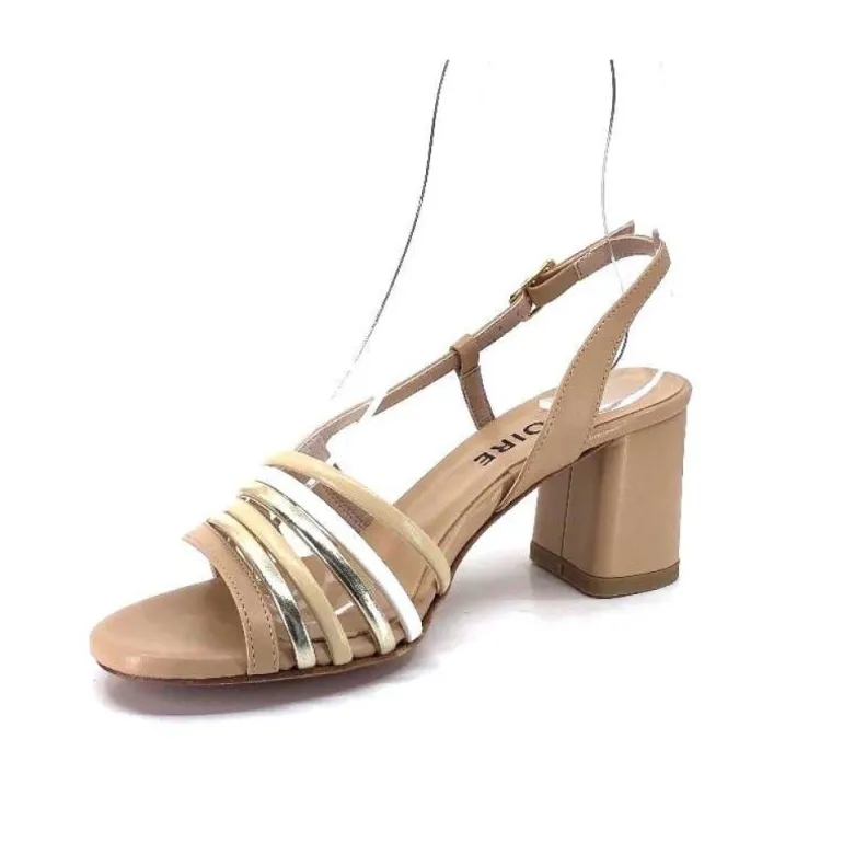 Ivoire 037 F70 Riv Cuir Nude