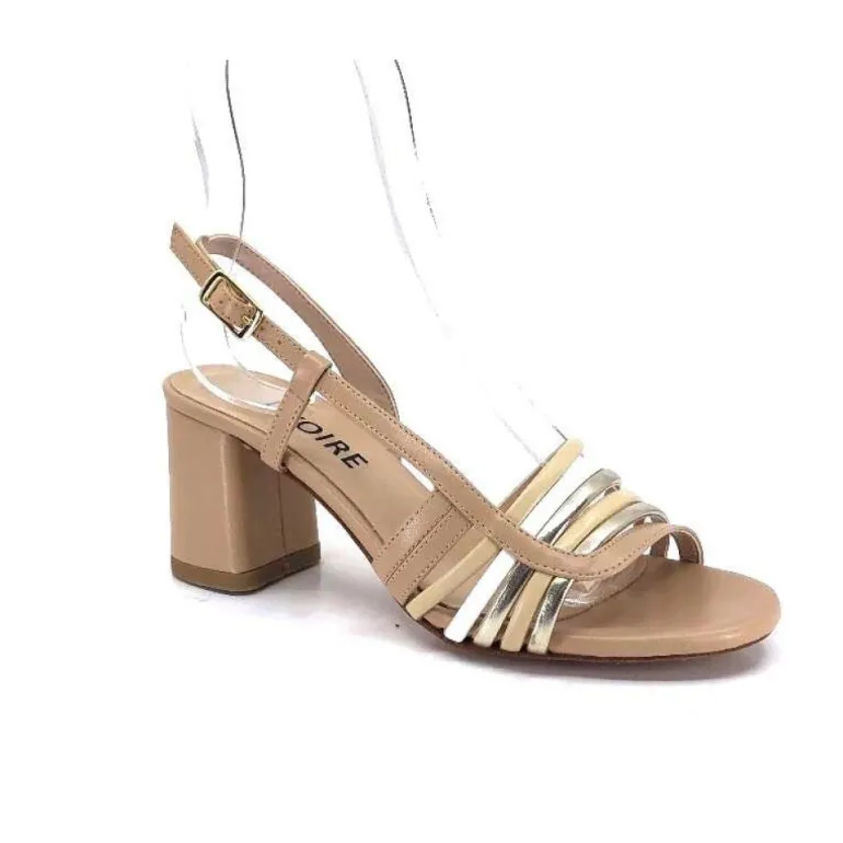 Ivoire 037 F70 Riv Cuir Nude