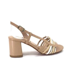 Ivoire 037 F70 Riv Cuir Nude