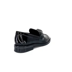 Ivoire 77502 Falconi Cuir Vernis Noir