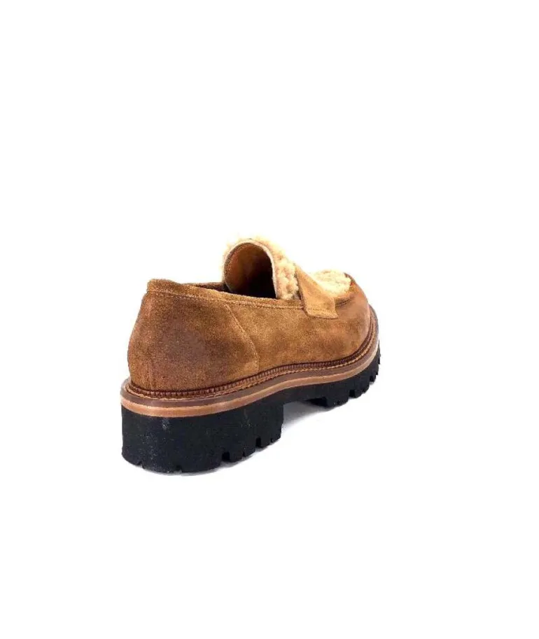 Ivoire 3276 Sabbia Montone Daim Marron