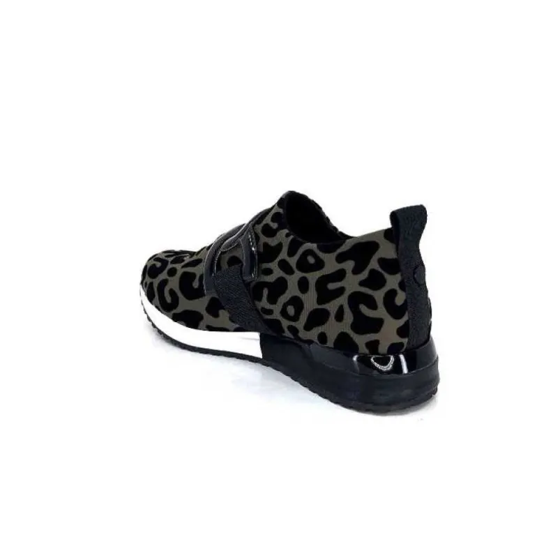 Ivoire 2203626 Textile Kaki Noir Leo