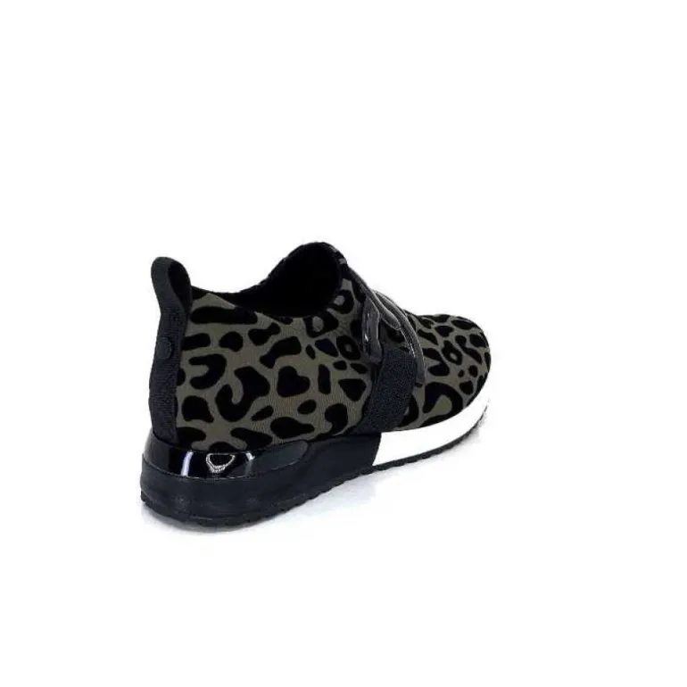 Ivoire 2203626 Textile Kaki Noir Leo