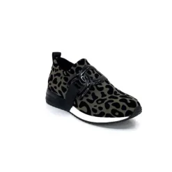 Ivoire 2203626 Textile Kaki Noir Leo
