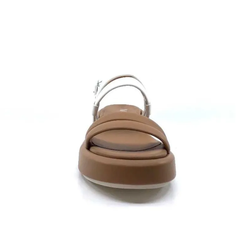 Ivoire 2056 Yara Cuir Marron & Blanc