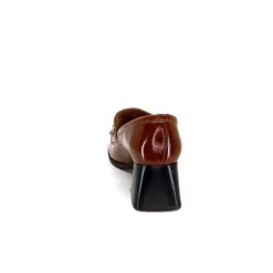 Ivoire 11301A Cuir Vernis Marron