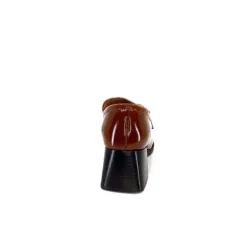Ivoire 11301A Cuir Vernis Marron