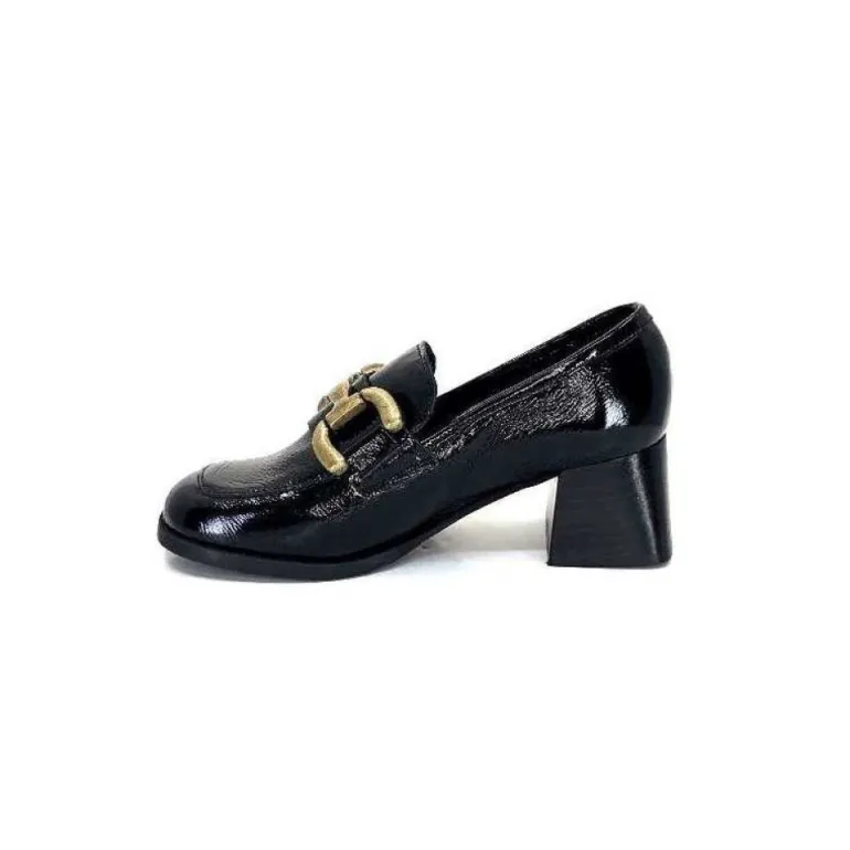 Ivoire 11301A Cuir Vernis Noir